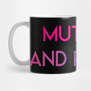 Mutant and proud bi pride Mug